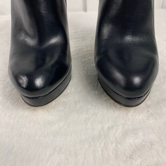 MICHAEL Michael Kors Women's Black Heels Snakeskin Heels Size 9M - Picture 3 of 11